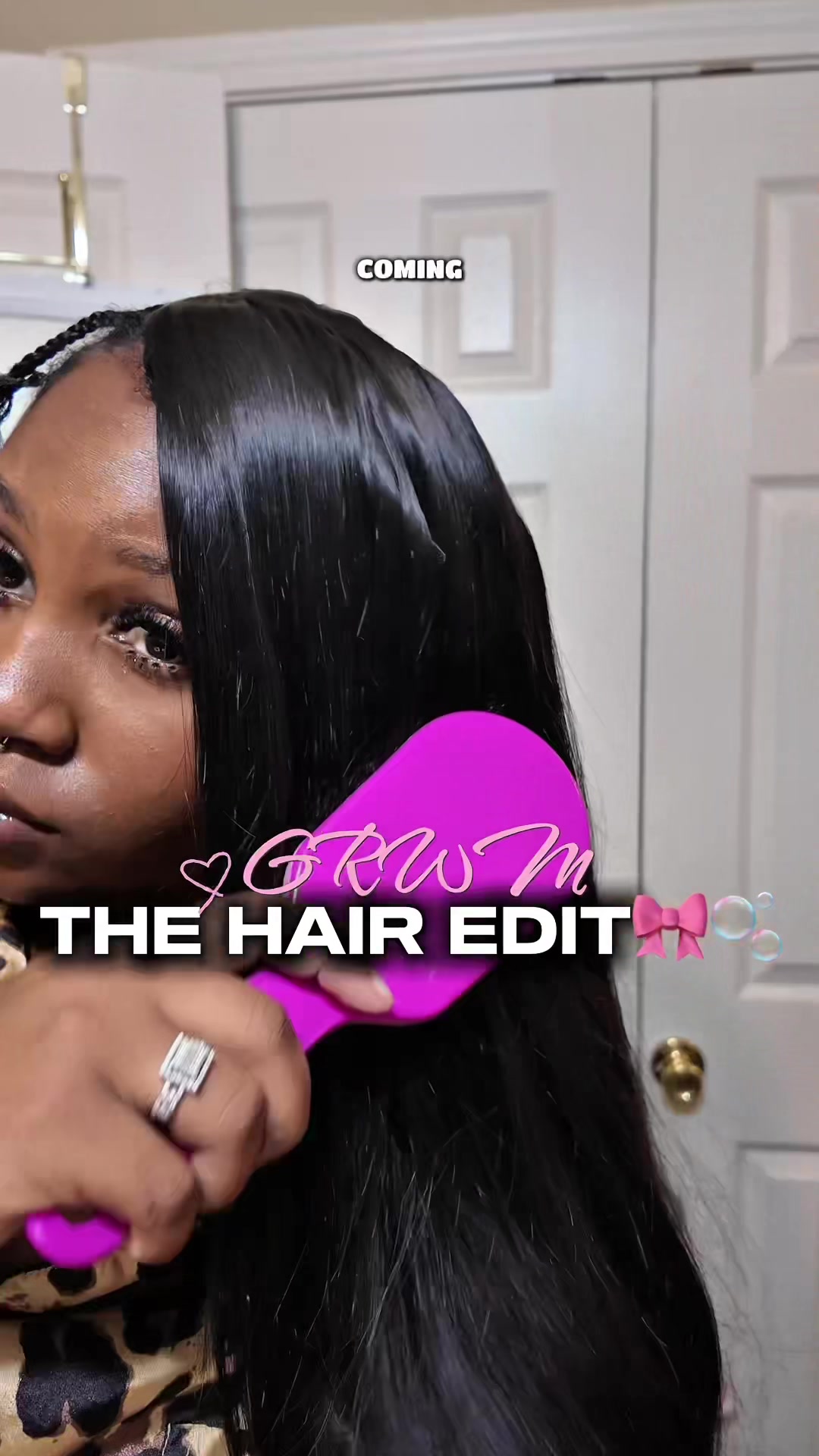 GRWM THE HAIR EDIT Part 3: THE TRANSFORMATION TikTok video