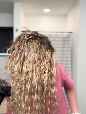 THE CURLS & the products TikTok video
