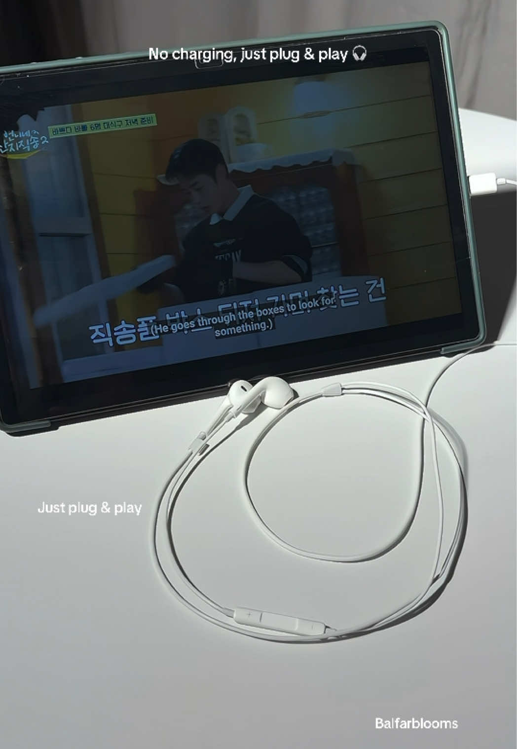 No charging, just plug & play; No need to pair Bluetooth; Simple volume control TikTok video