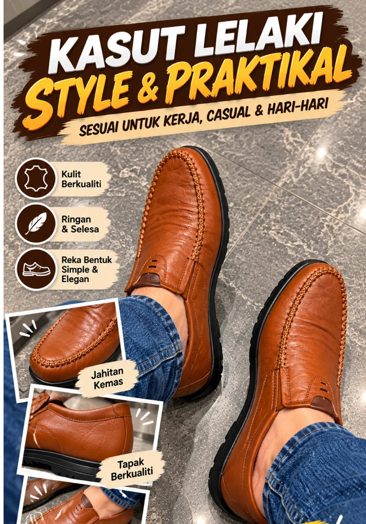 Want men's shoes that you can wear every day? TikTok video