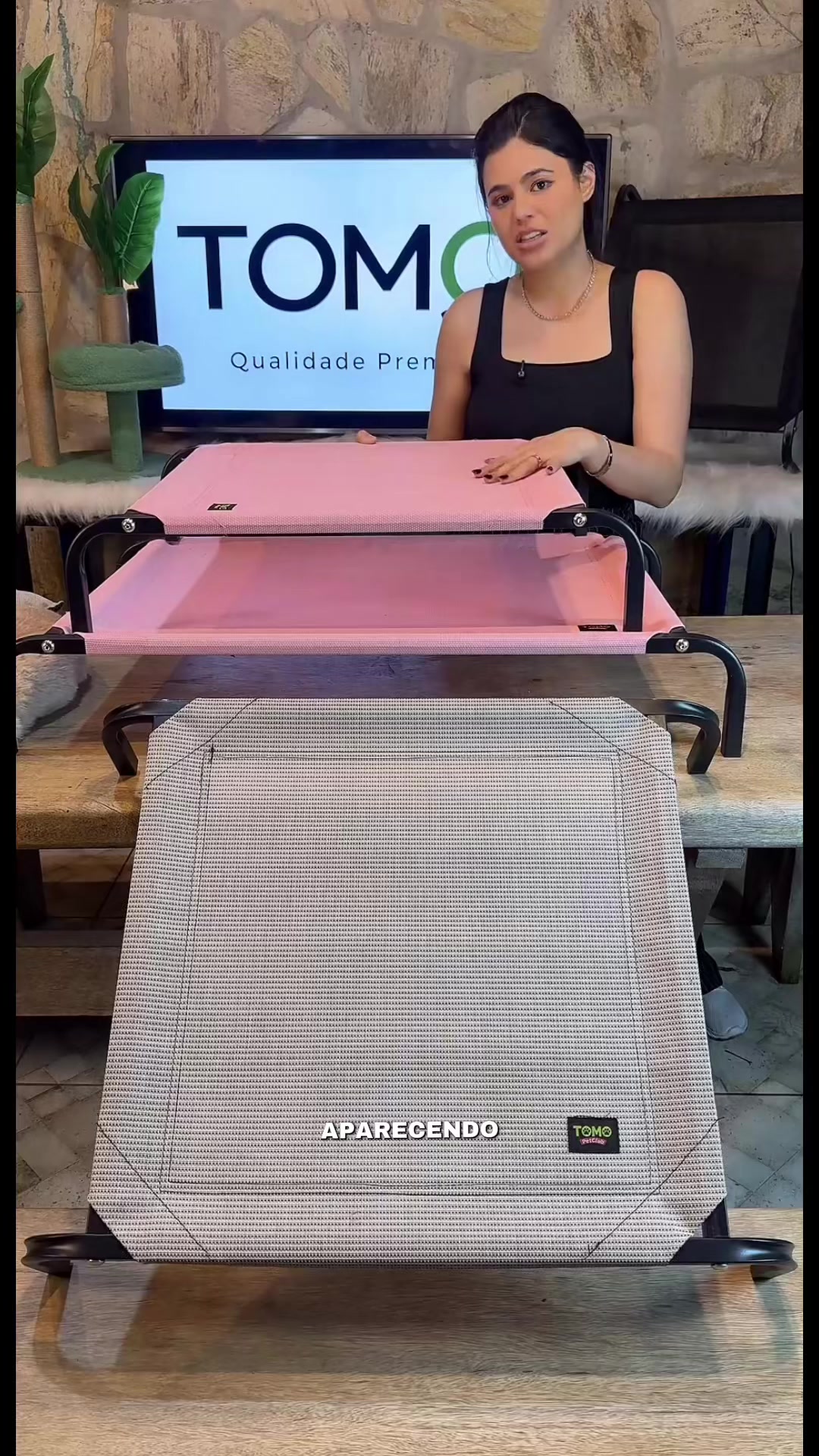 APPEARING A PET BED THAT COSTS MORE THAN 200 REAIS... TikTok video