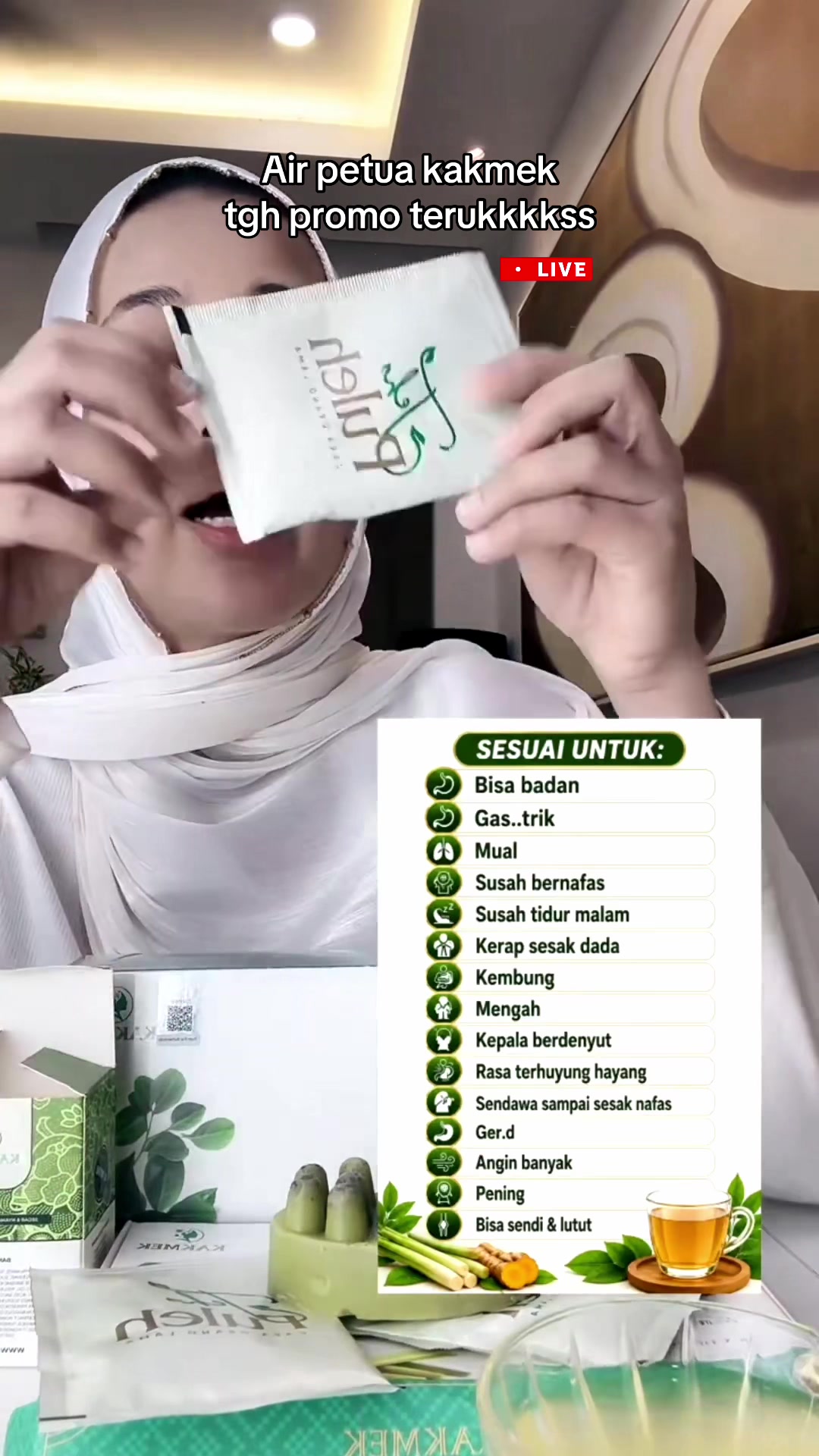 Air petua kakmek tgh promo terukkkkss / SUITABLE FOR: List of 15 applicable physical… TikTok video