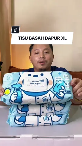 These kitchen wet wipes are the largest and most cost-effective. TikTok video