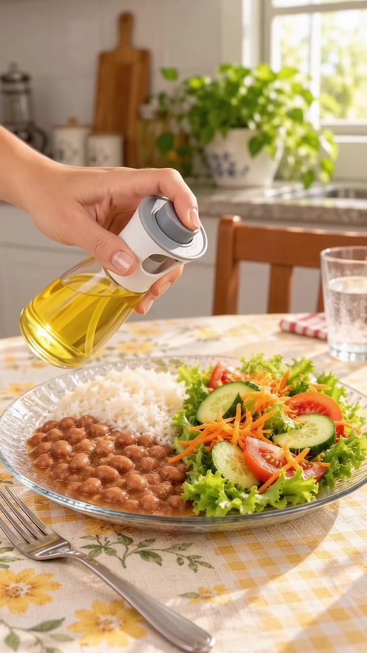 Does your olive oil always pour out more than you need? TikTok video