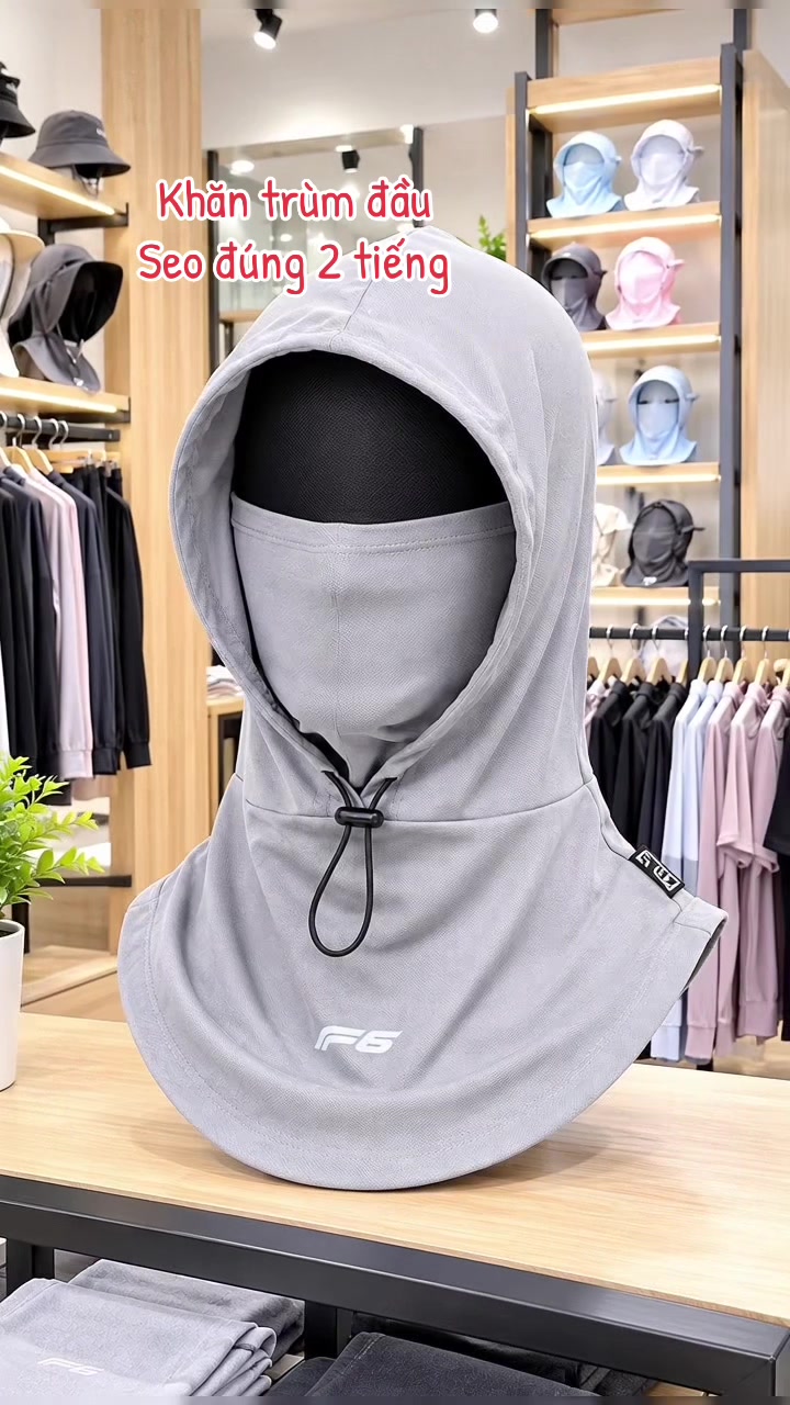 Hooded headscarf, correctly adapted for 2 hours of use TikTok video