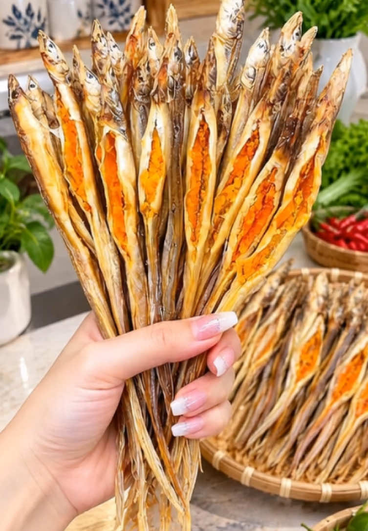 This is the first time in my life I've tasted a type of dried fish that has no tiny… TikTok video