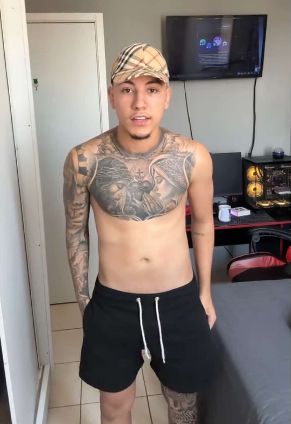 Without skincare, with skincare, such is life TikTok video