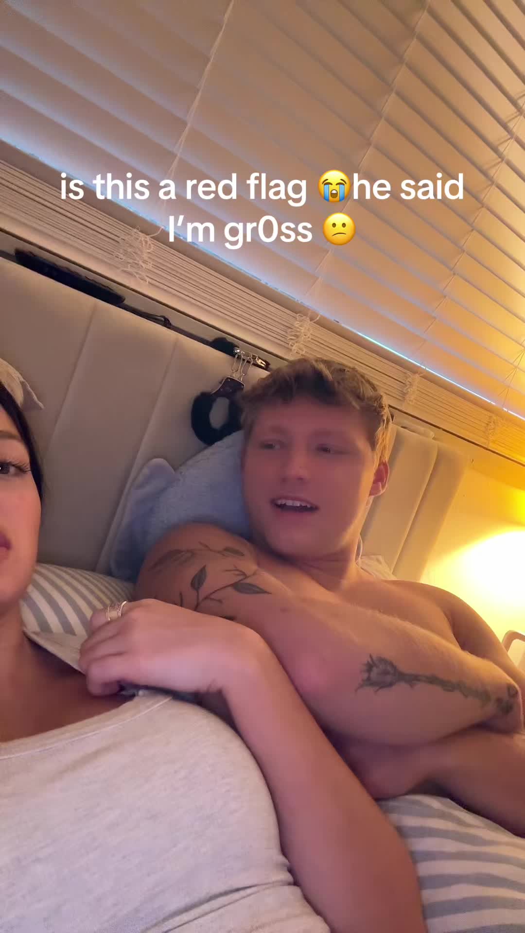 Is this a red flag 😭he said I’m gr0ss 😐 TikTok video