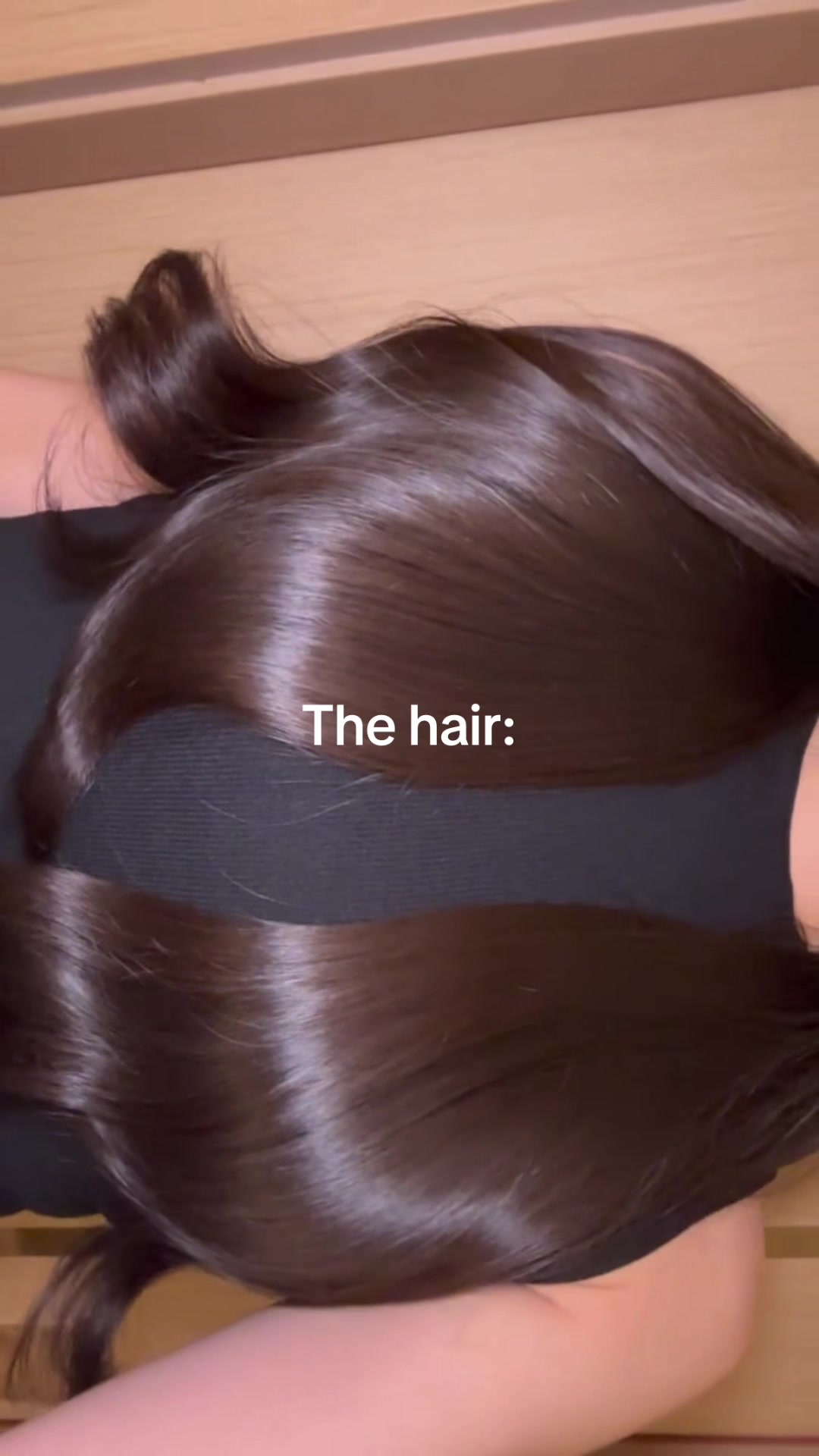 The hair: TikTok video