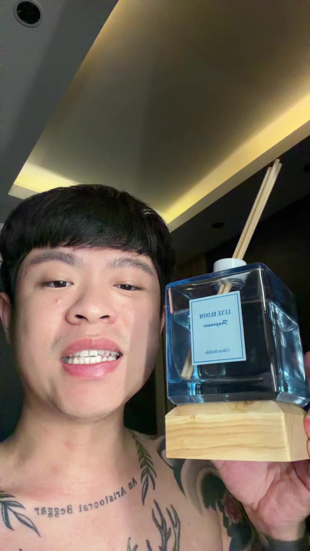 This bedroom felt just like a five-star hotel room as soon as I put this diffuser… TikTok video