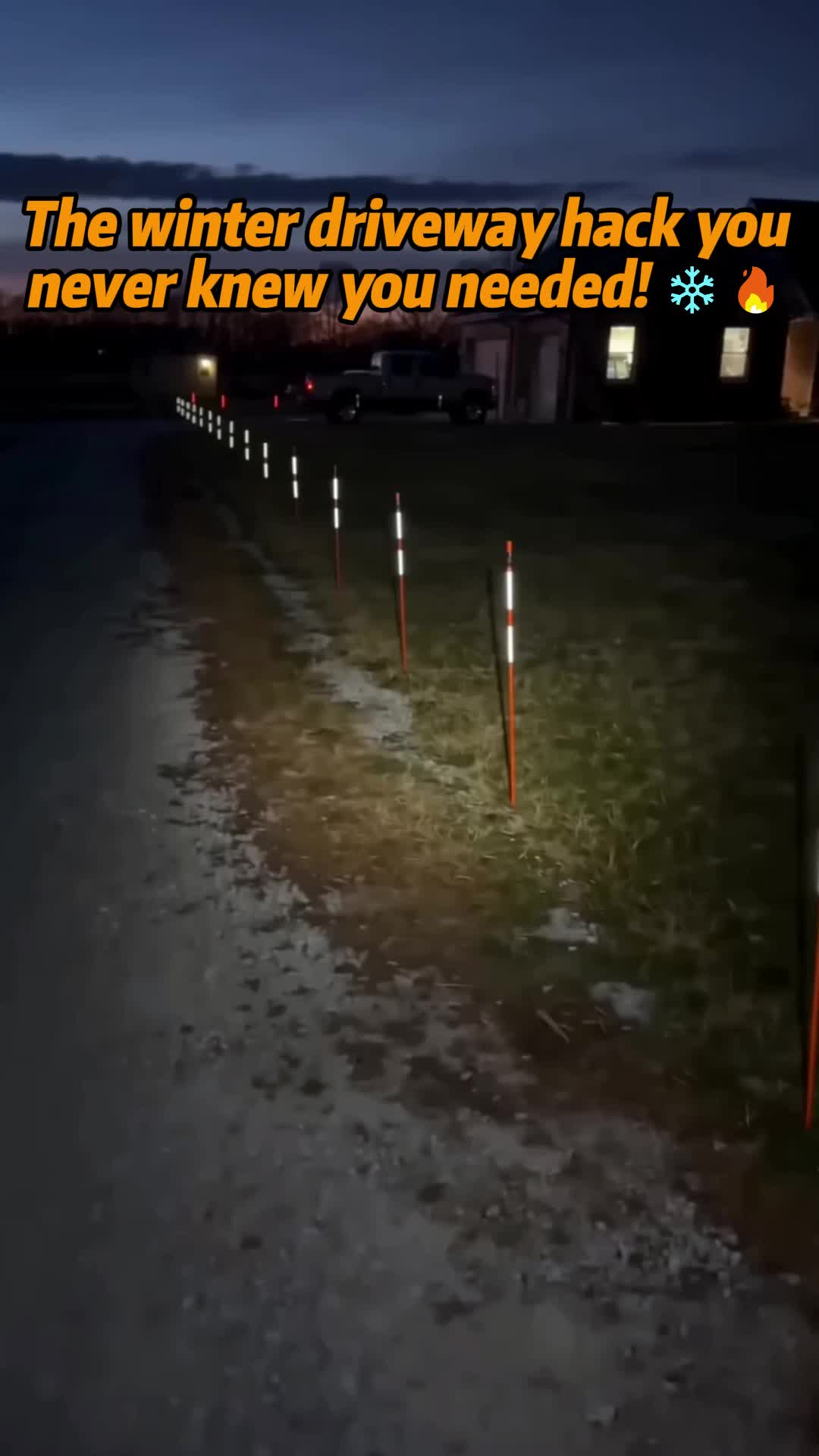 The winter driveway hack you never knew you needed! TikTok video