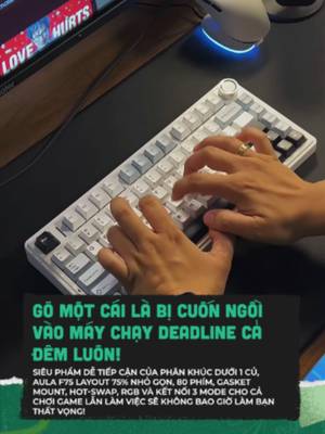 GÕ MỘT CÁI LÀ BỊ CUỐN NGỒI VÀO MÁY CHẠY DEADLINE CẢ ĐÊM LUÔN! TikTok video