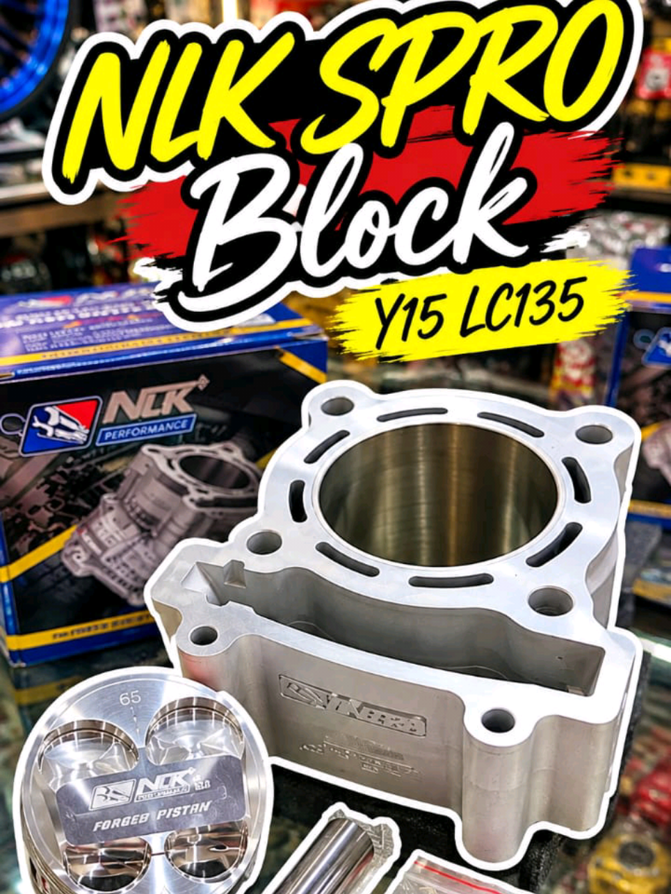 If you are looking for a block for LC135 or Y15, check this one first. TikTok video