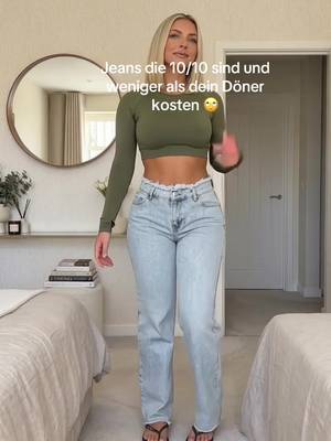 Jeans that are a perfect 10/10 and cost less than your kebab 🥺 TikTok video