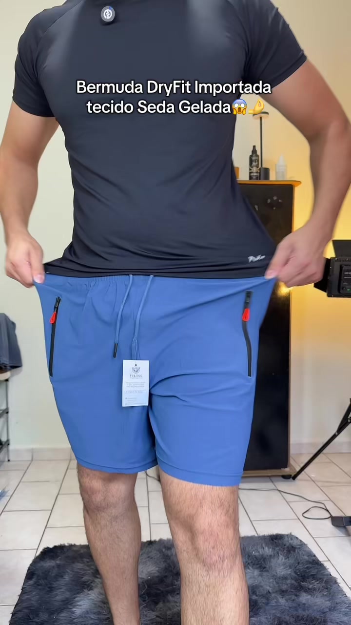 수입 DryFit 냉감 원단 버뮤다 반바지 살펴보기 TikTok video