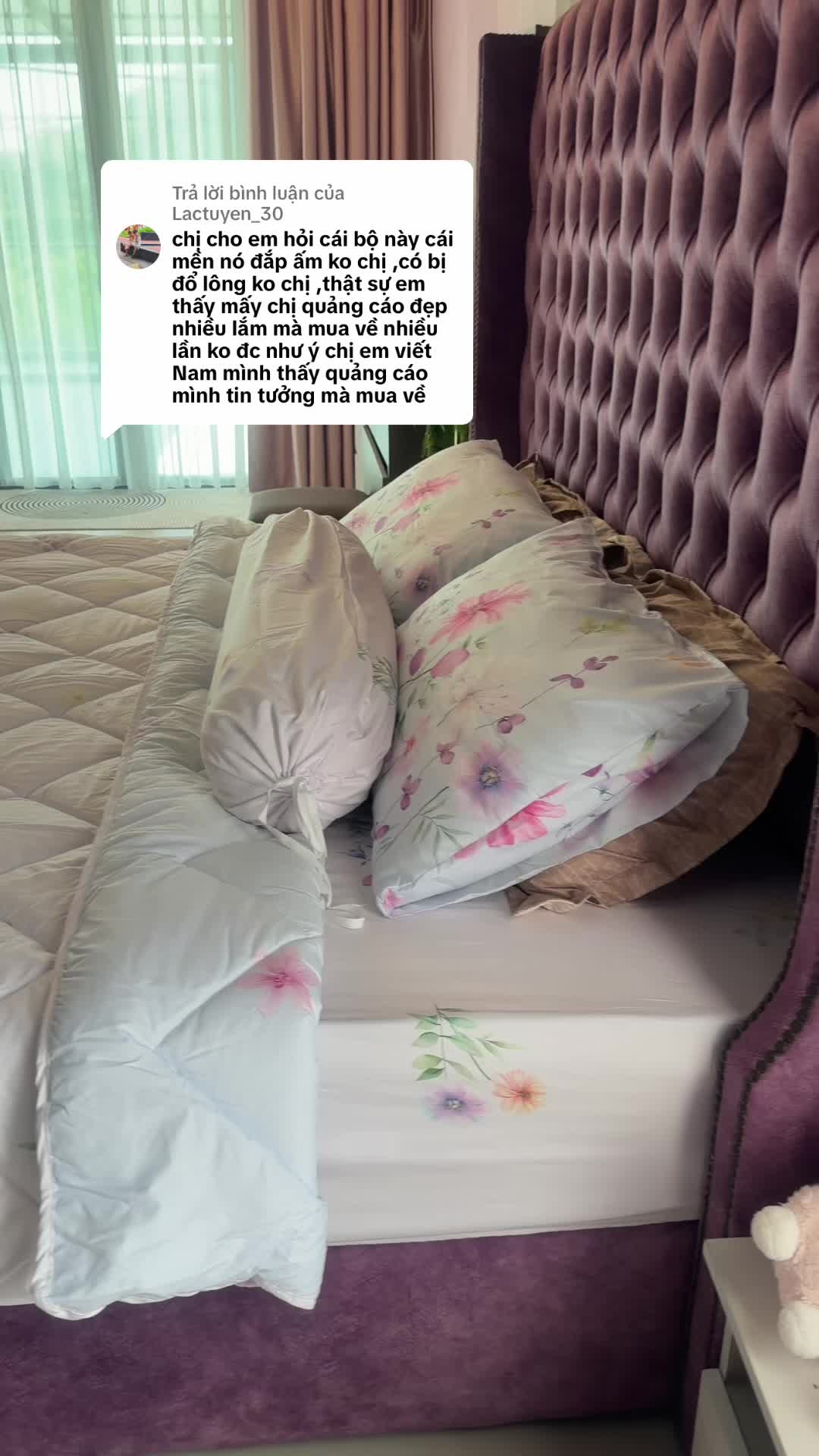 Chicas, consigan este juego de cama TikTok video