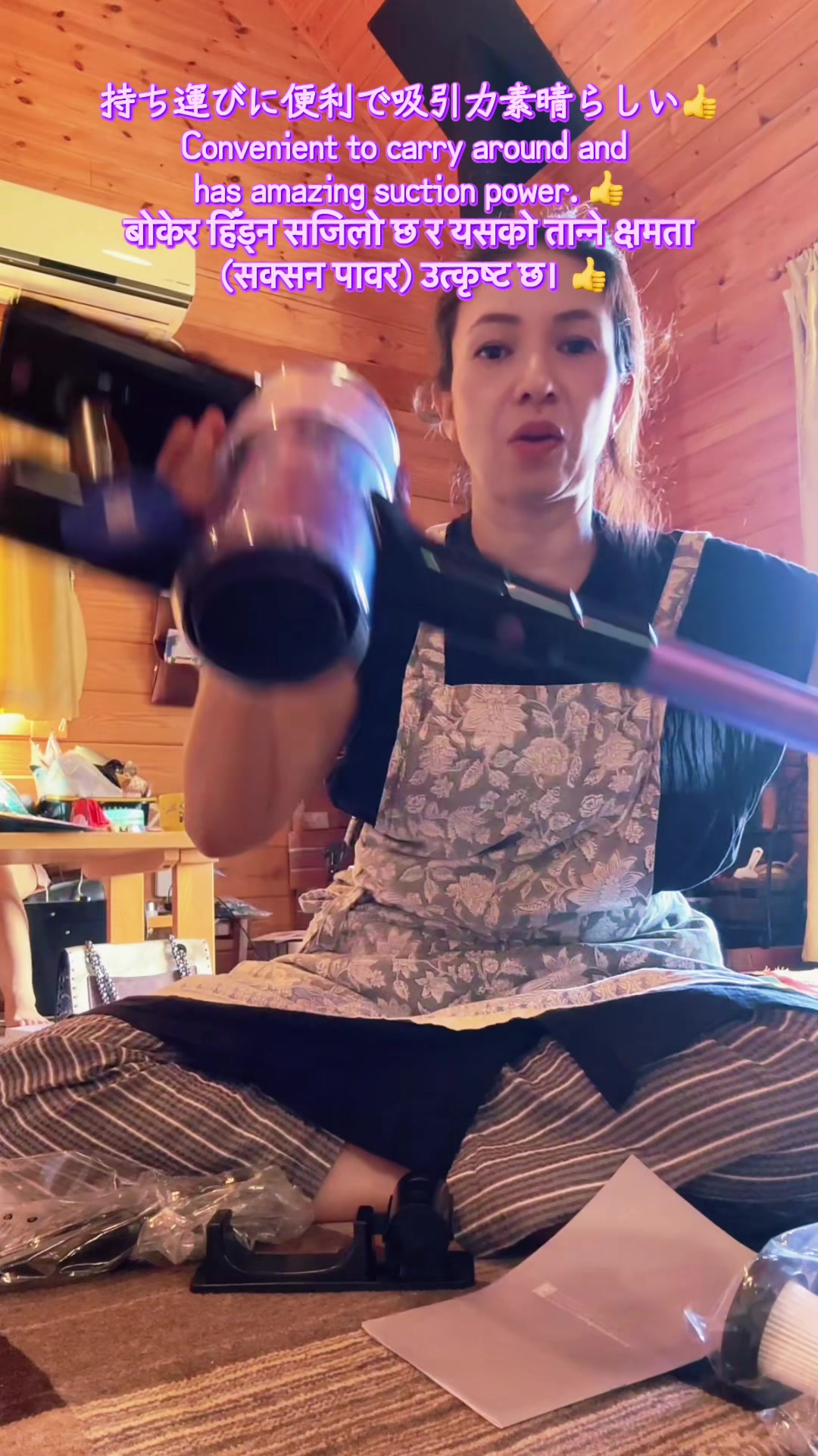 Convenient to carry around and has amazing suction power, 👍 TikTok video