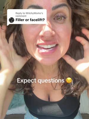 Filler or surgery? TikTok video