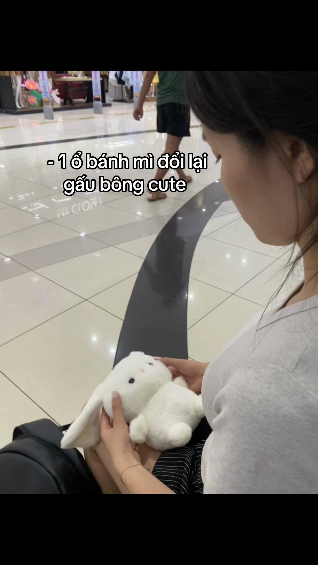 -1 loaf of bread in exchange for a cute plush toy TikTok video