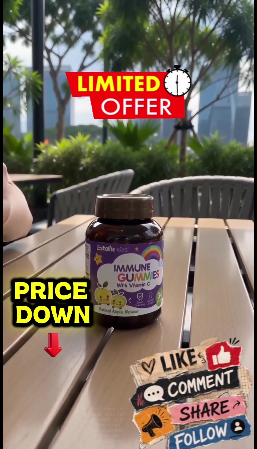 LIMITED OFFER, PRICE DOWN, LIKE COMMENT SHARE FOLLOW TikTok video
