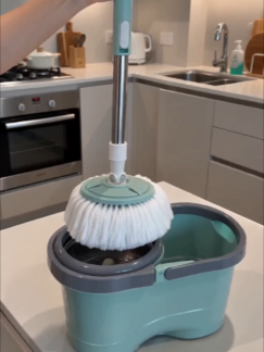 Mopping the floor always makes you super tired right? TikTok video