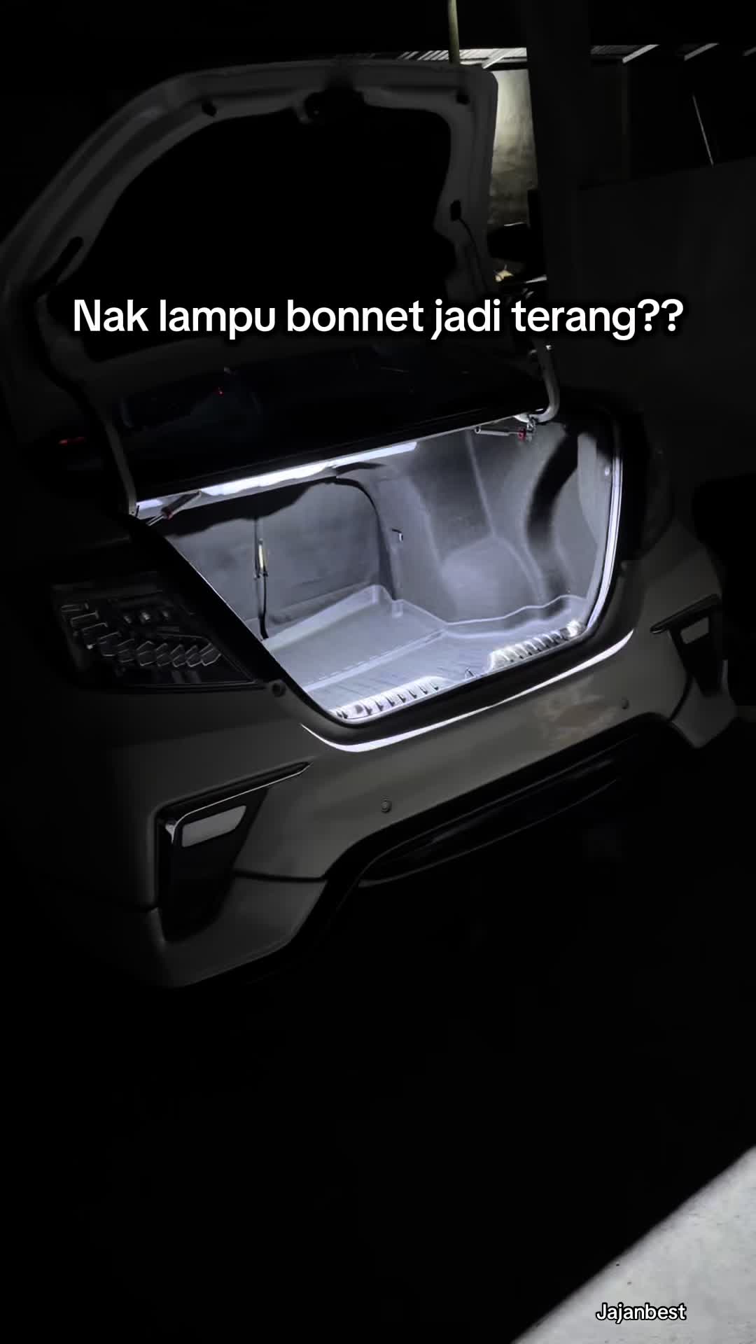 Want the trunk light to be bright?? TikTok video