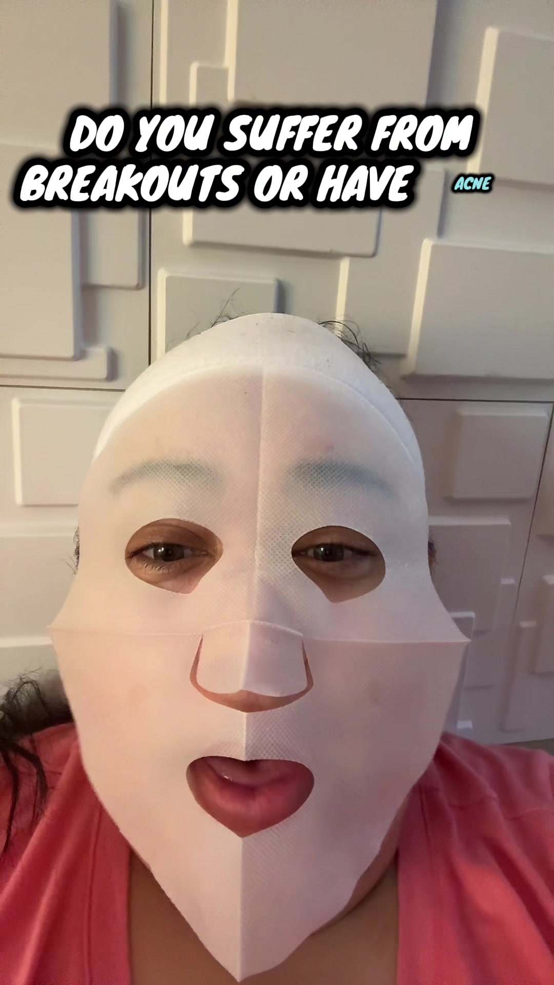 Vous avez des poussées de boutons ou une peau sujette à l’acné ? TikTok video