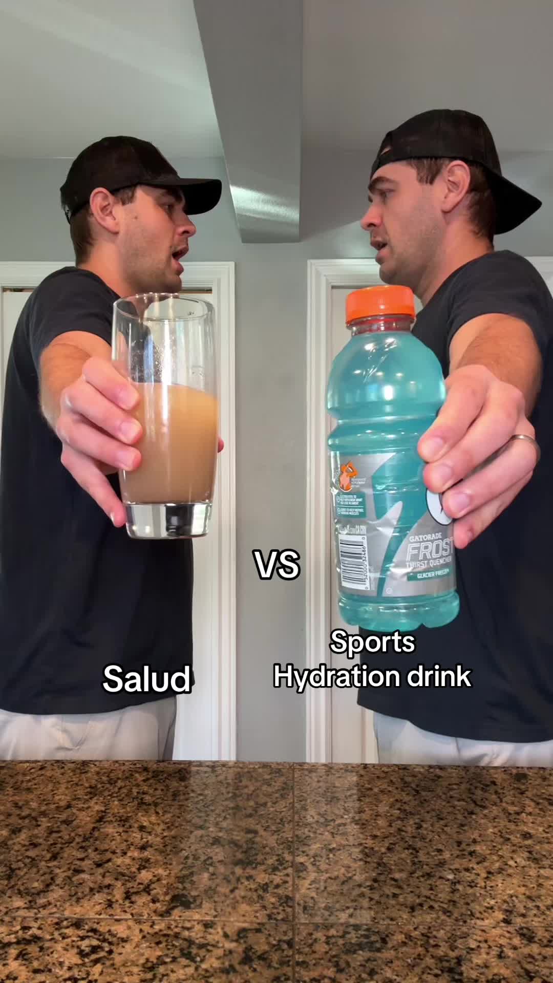 Saludとスポーツ用水分補給ドリンクを比較 TikTok video