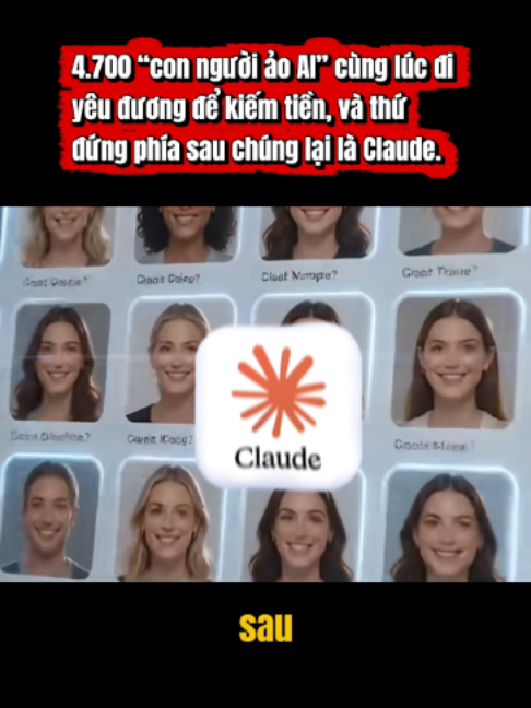 4700 'AI virtual people' fall in love at the same time to make money, and the thing… TikTok video