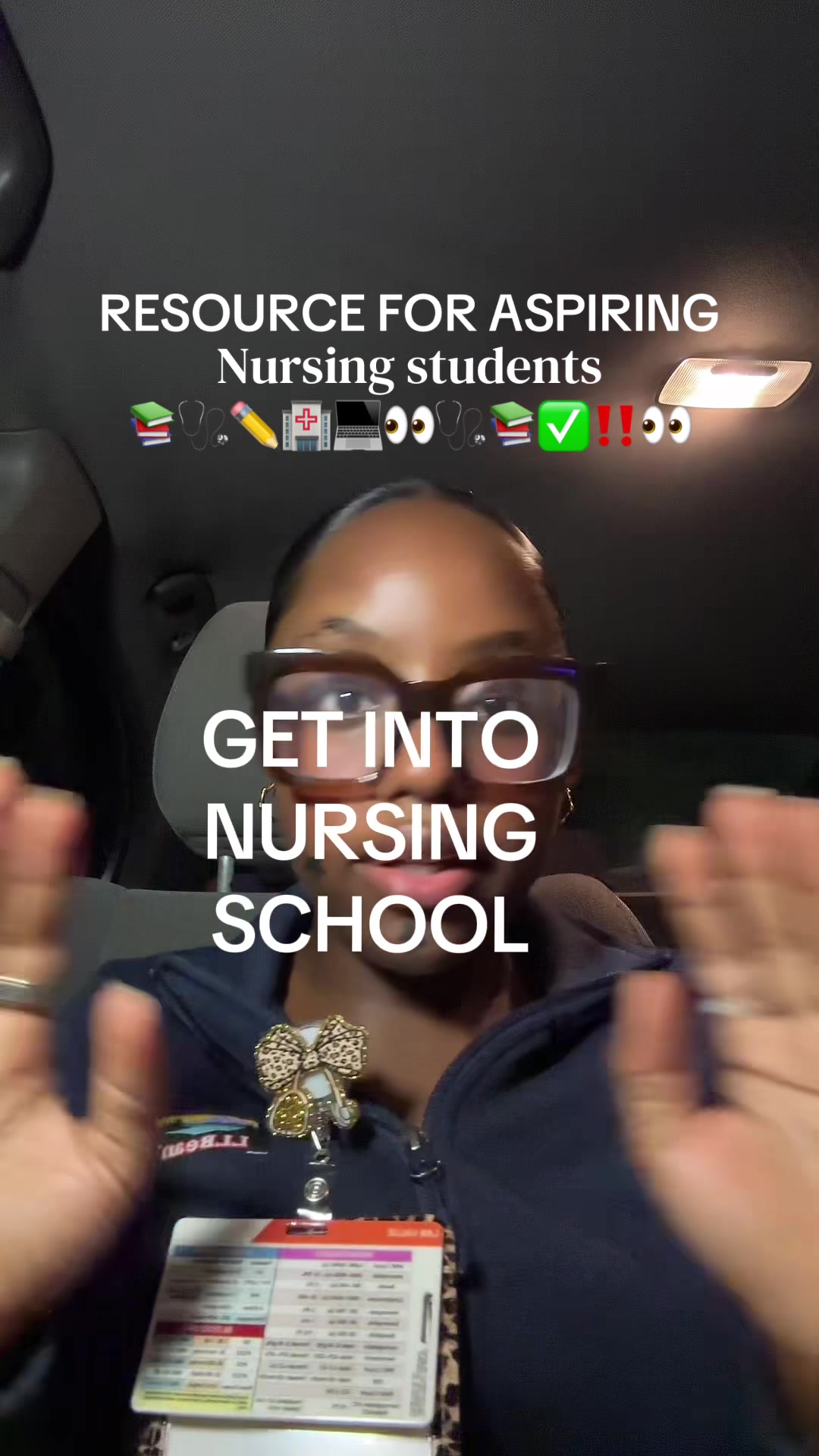 RESOURCE FOR ASPIRING Nursing students TikTok video
