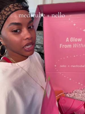 Medicube와 nello 언박싱 TikTok video