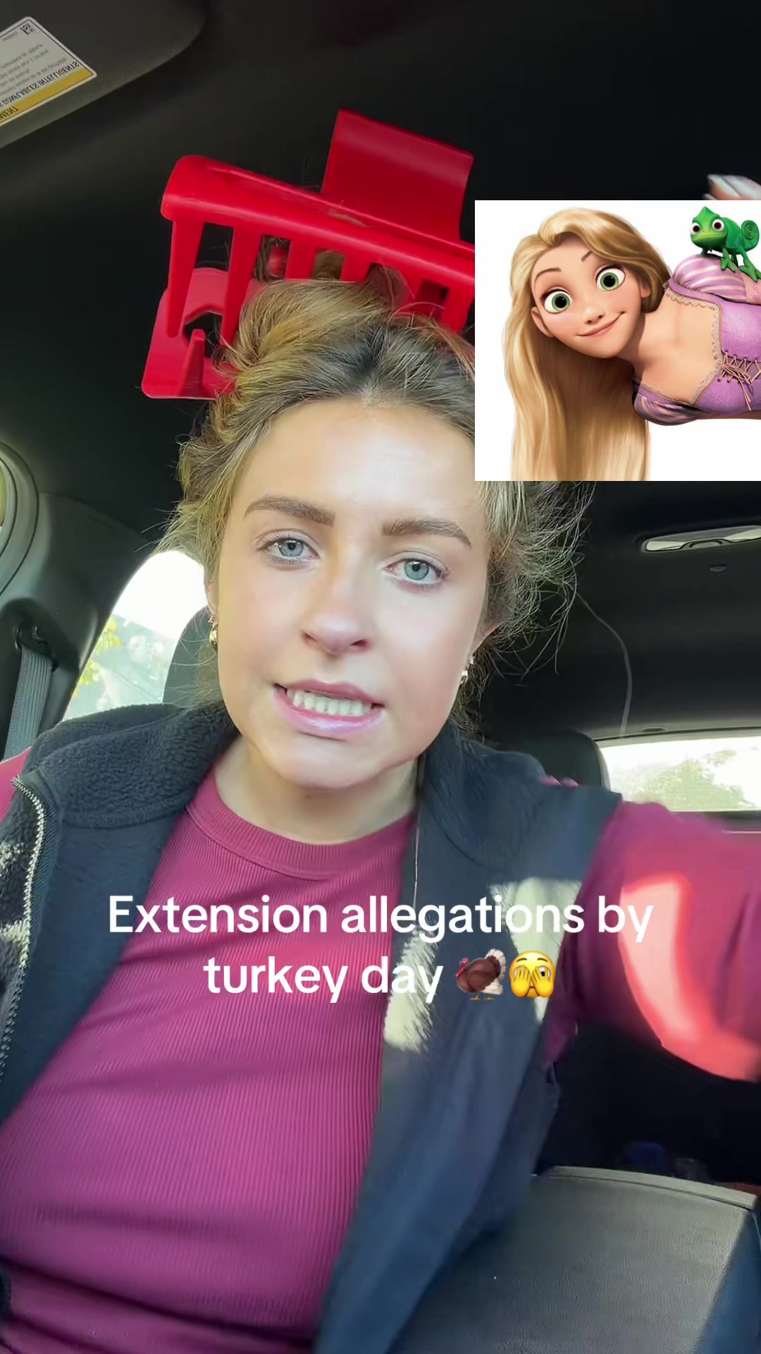 추수감사절엔 붙임머리 했냐는 말 듣겠네🦃 TikTok video