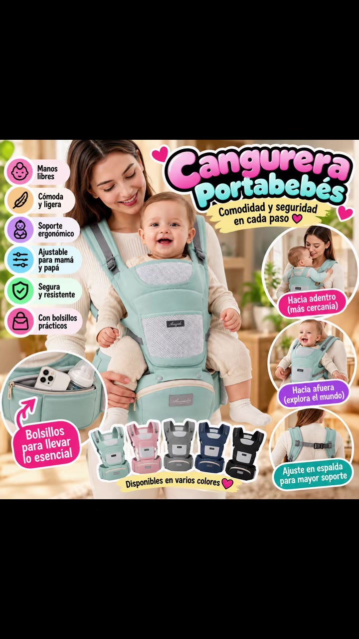 Baby Carrier, Comfort and safety in every step TikTok video
