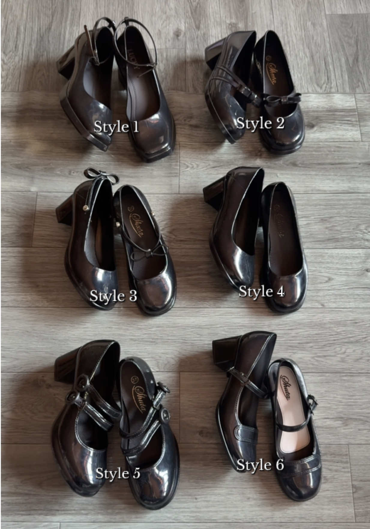 Style 1, Style 2, Style 3, Style 4, Style 5, Style 6 TikTok video