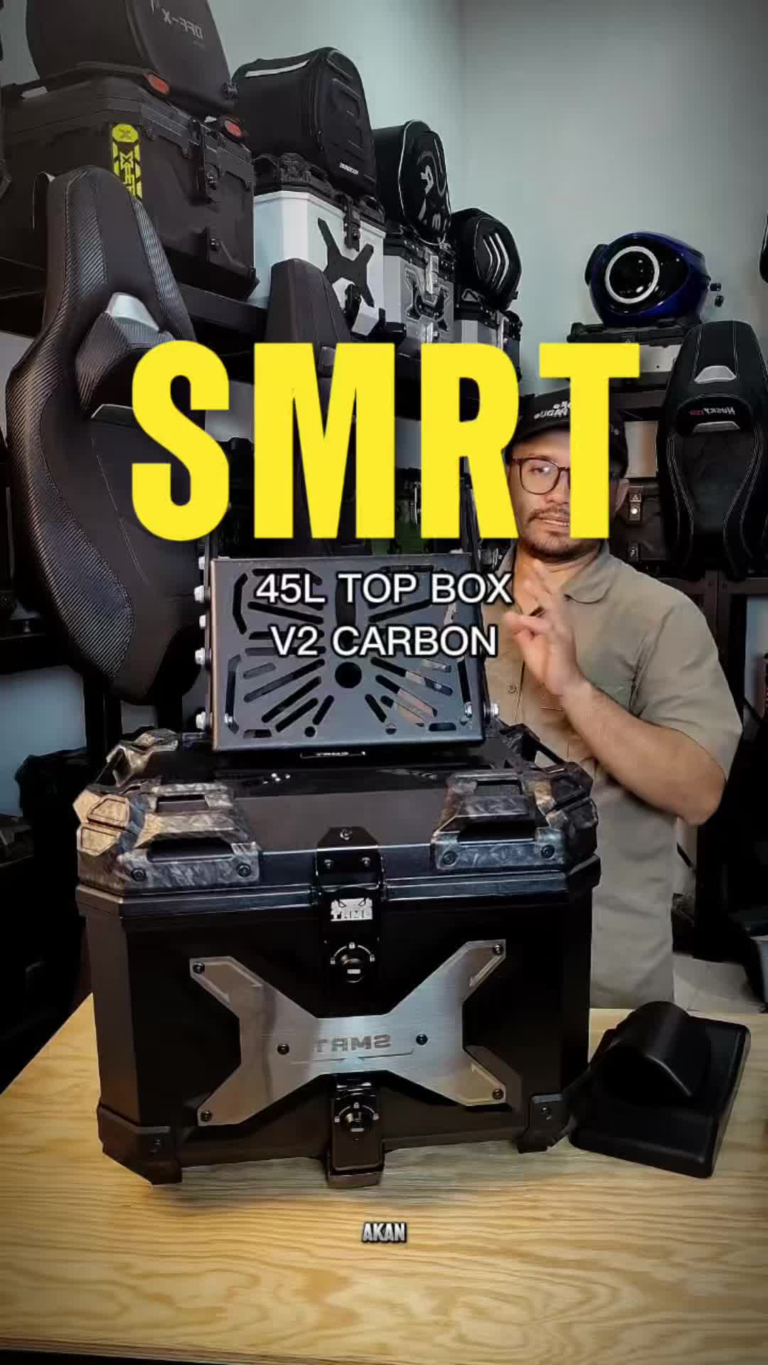 This top box comes with a universal base plate, which fits any rack no matter you… TikTok video