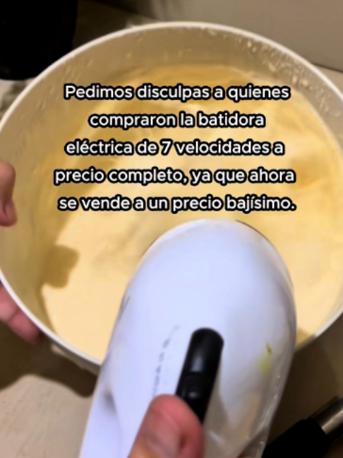We apologize to those who bought the 7-speed electric hand mixer at full price, as… TikTok video