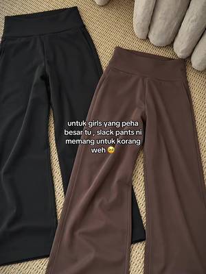 Untuk girls yang peha besar tu , slack pants ni memang untuk korang weh 🥺 TikTok video