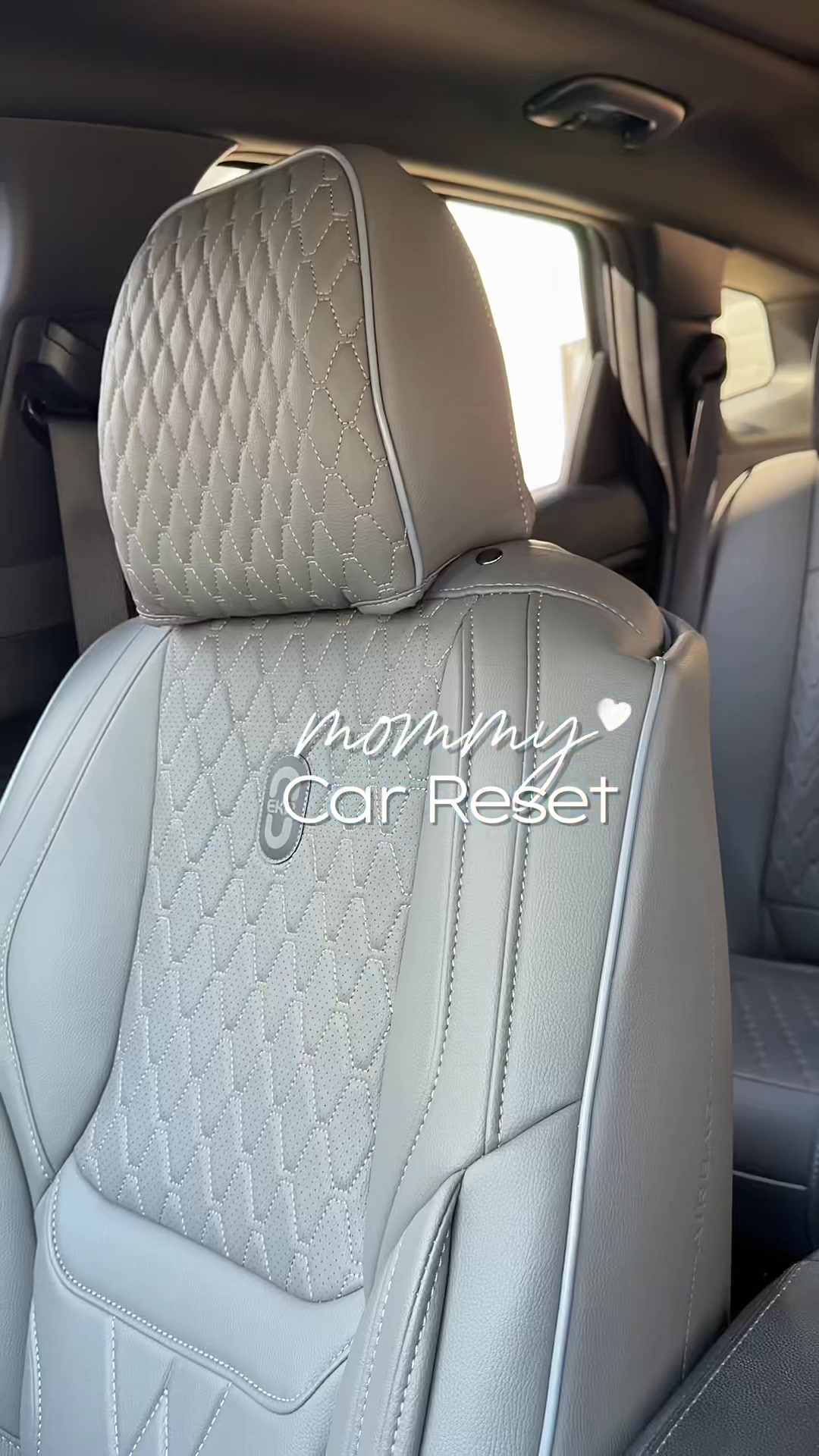 Come deep clean and reset my car with me TikTok video