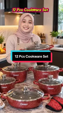 If you are looking for a complete cookware set, this one is perfect. TikTok video