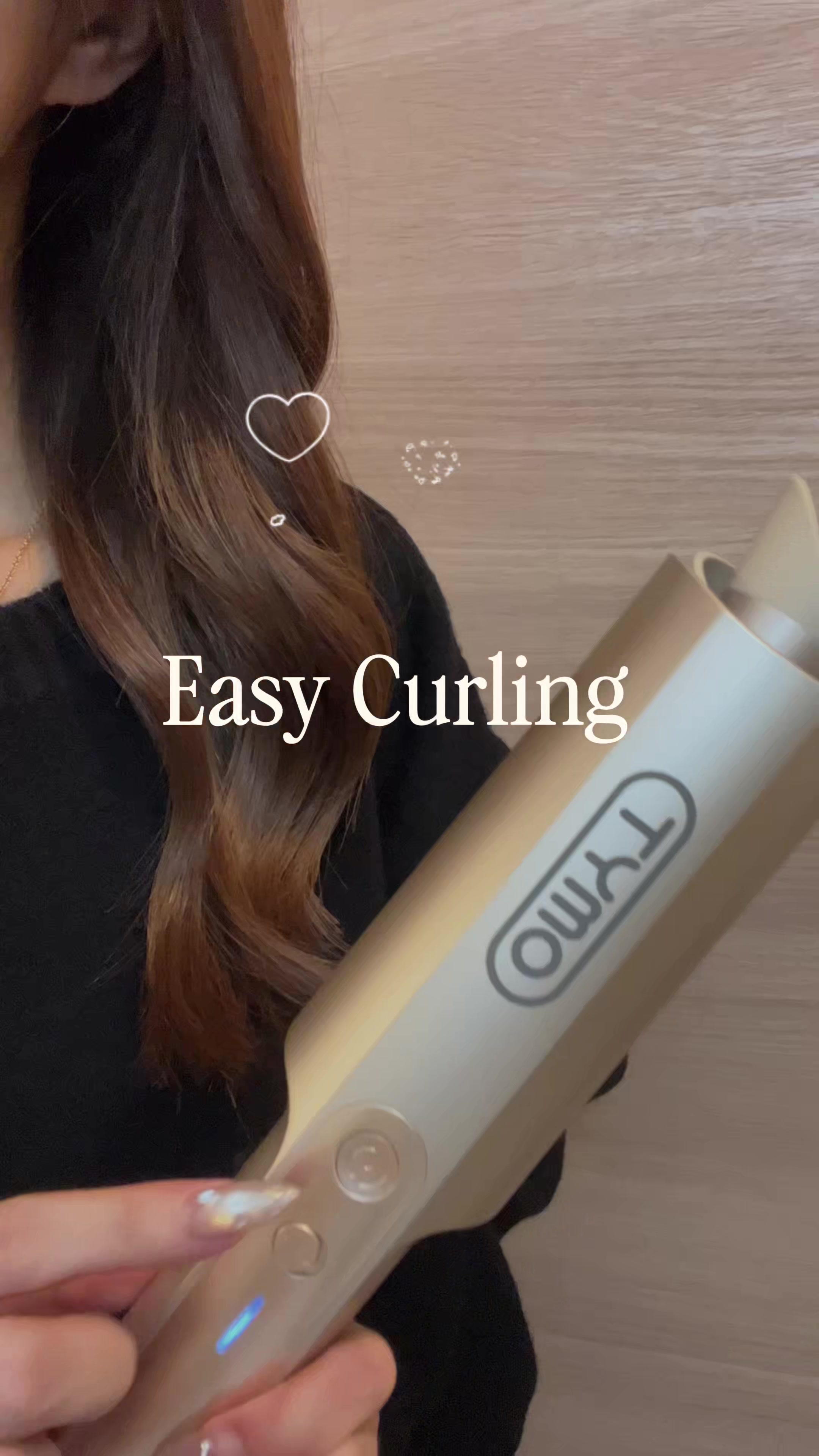 Standard type restocked Easy Curling Just clamp hair and press button, you can get… TikTok video