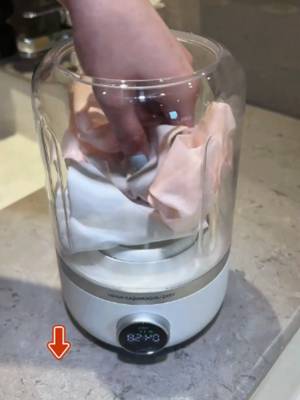 In my mini washing machine I bought for cleaning rags. TikTok video