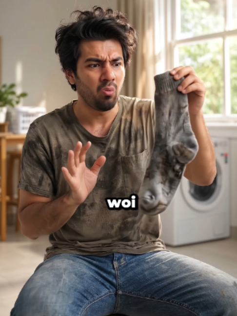 Hey, why is my sock like this? TikTok video