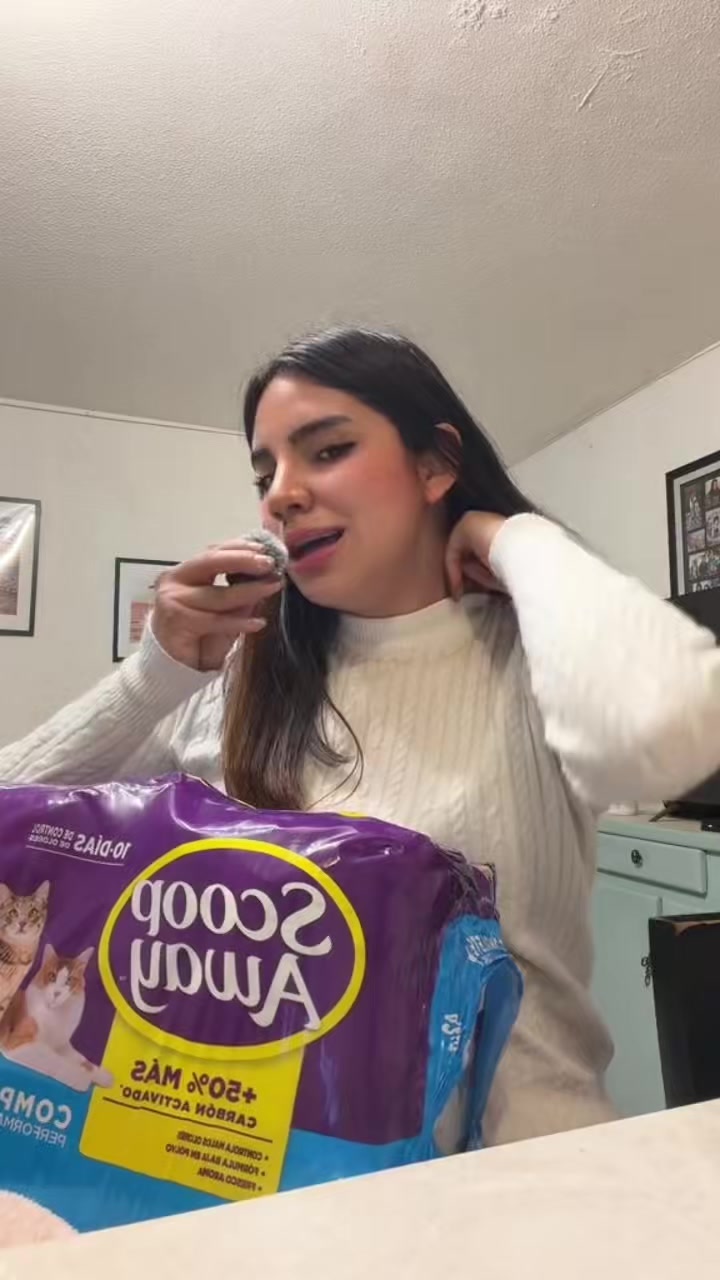You must have seen this cat litter before. TikTok video