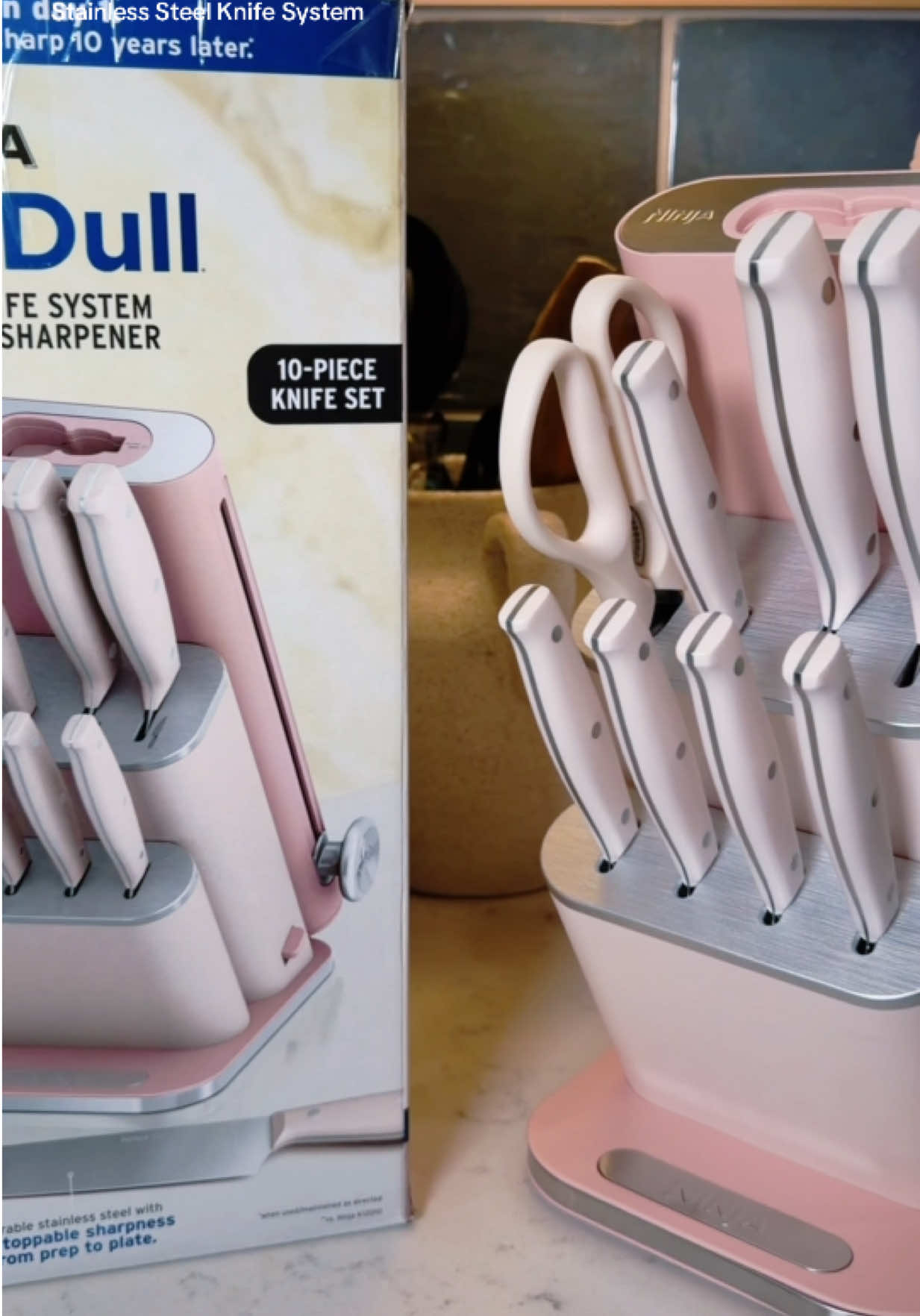 You might buy Ninja knives without knowing they're on sale, and this pink set is… TikTok video