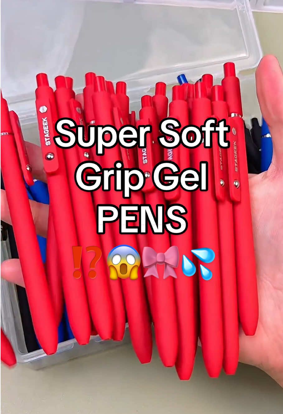 I'm just going to warn you that the problem with these pens is your coworkers will… TikTok video