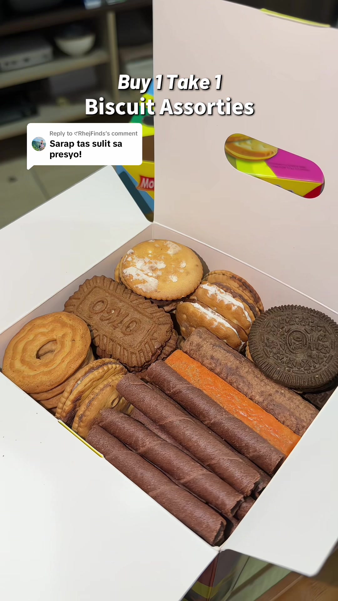 Buy 1 Take 1 Biscuit Assorties / Sarap tas sulit sa presyo! TikTok video
