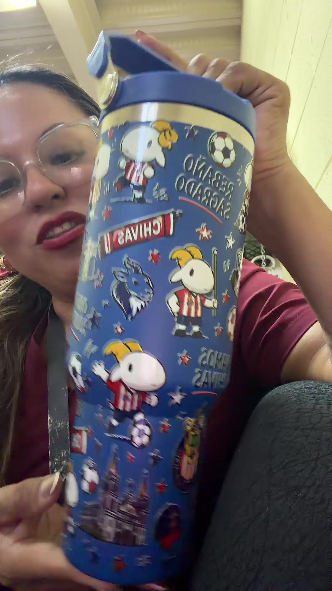 For football fans, I bring this 1182-milliliter stainless steel tumbler for their… TikTok video