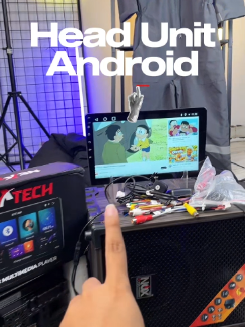 Android Head Unit, CAN WATCH YOUTUBE, SO YOU WON'T GET BORED DURING THE TRIP TikTok video