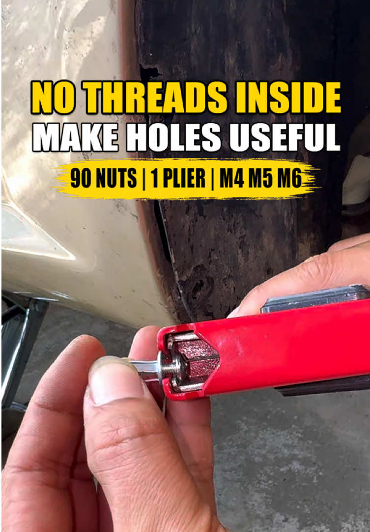 I hate a hole with no threads or backside access when you need a mounting point for… TikTok video