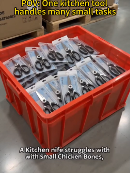 POV: One kitchen tool handles many small tasks / A Kitchen knife struggles with… TikTok video